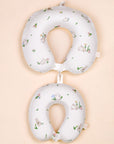 Snuggle Neck Pillow - Floral Bunny
