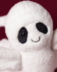 Jellycat Ghost Bob soft white ghost plush, close up