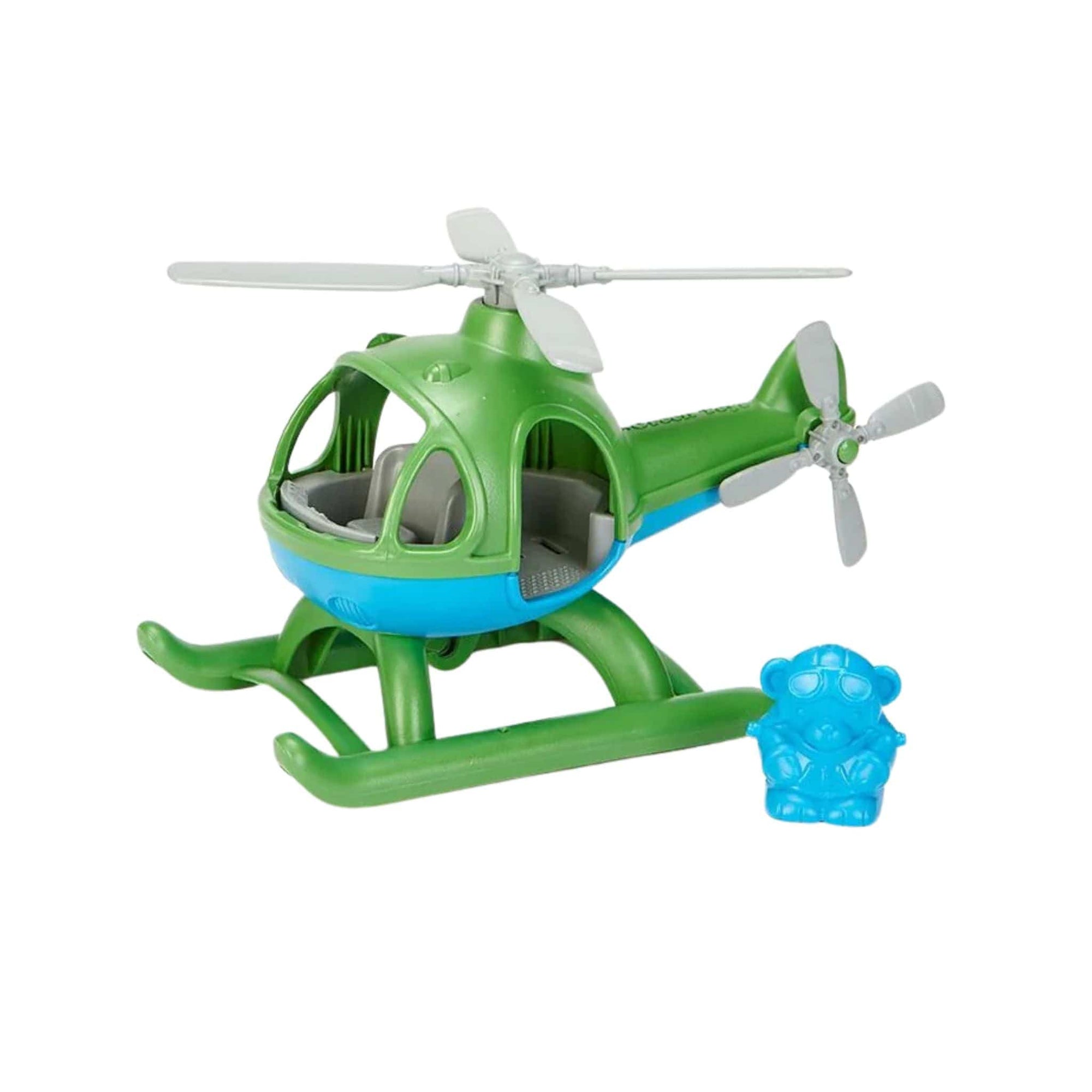 Green Toys Helicopter - Green Top
