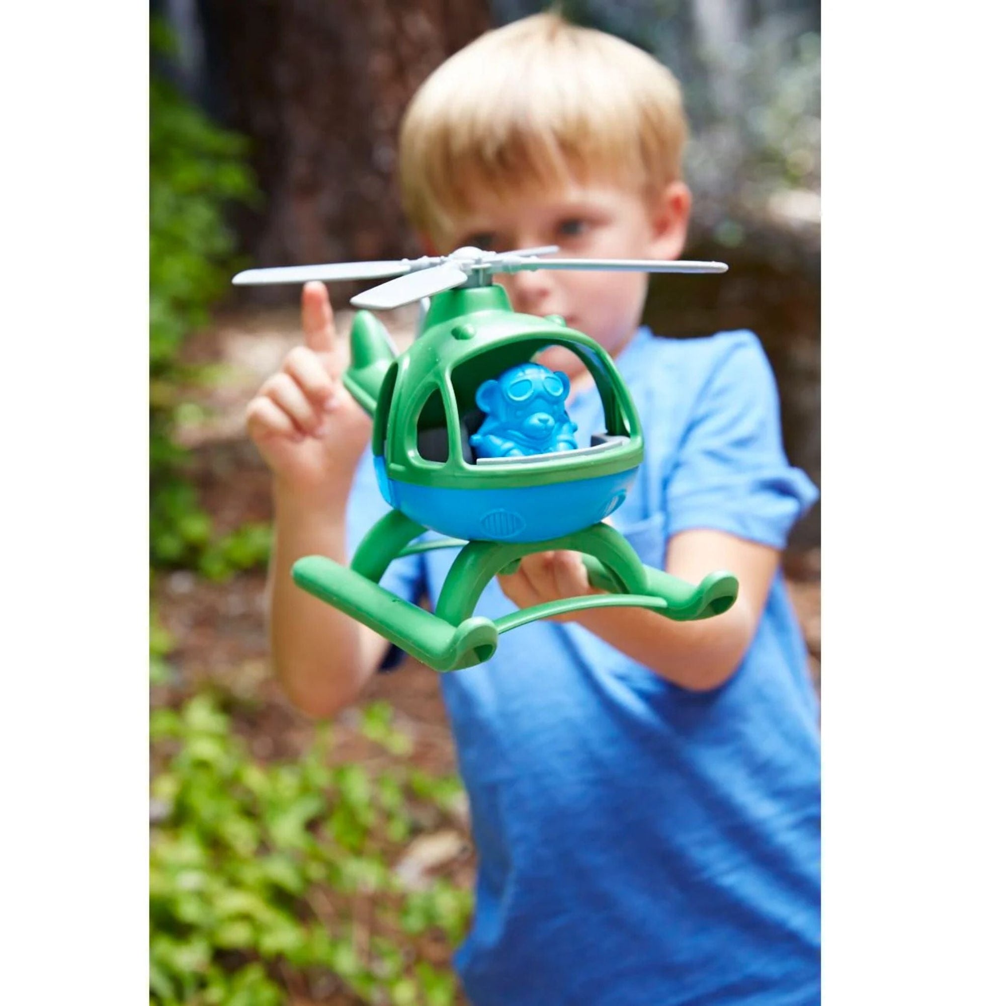 Green Toys Helicopter - Green Top