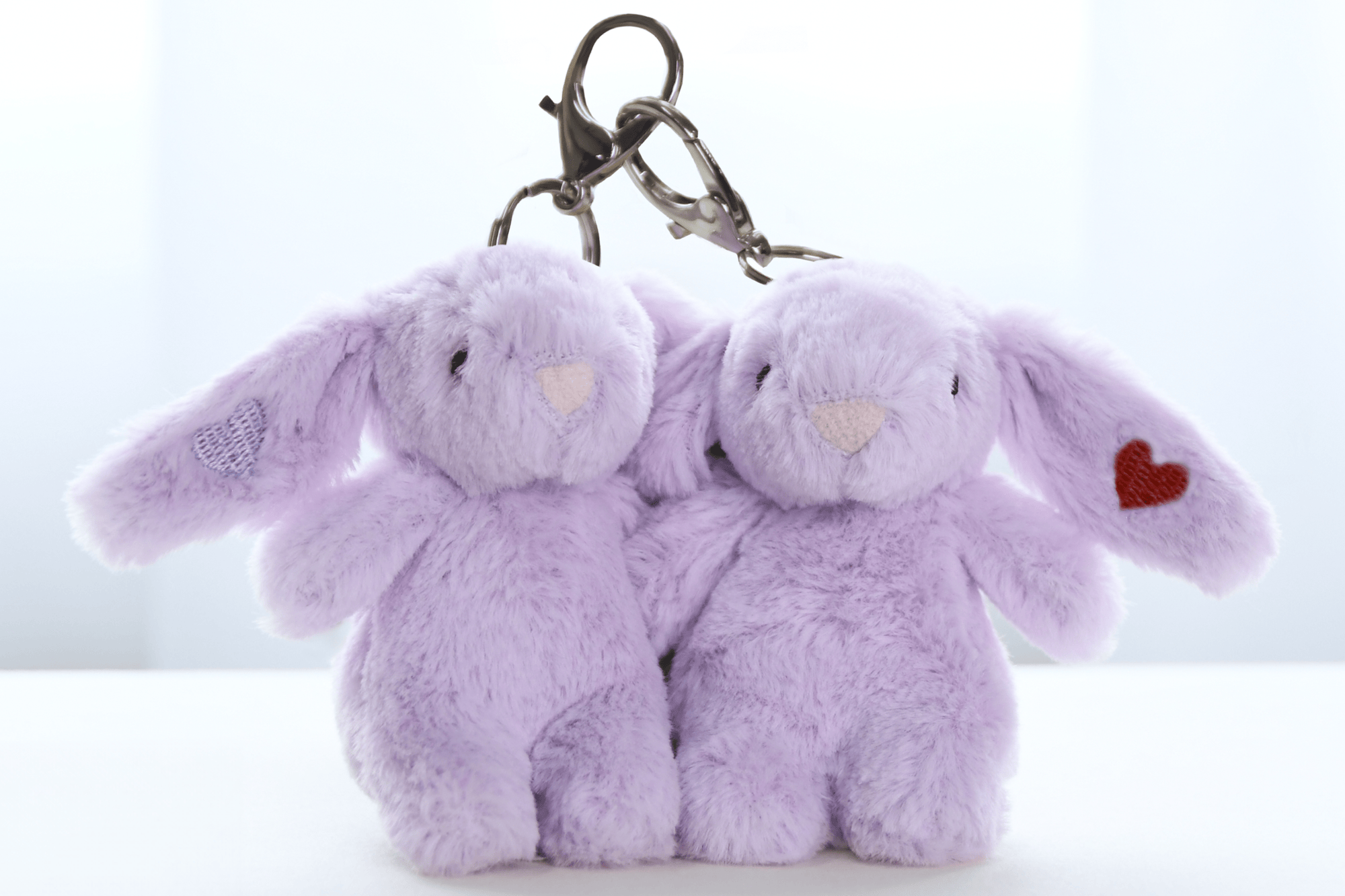 Jellycat Valentine's Day bunny mobile banner