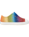Jefferson Print Child Bone White / Shell White / Rainbow Gradient
