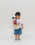 Kids Tee - Pastel Mickey Crew boy with Mickey