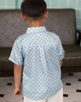 Little Man Shirt - Skyla Blue
