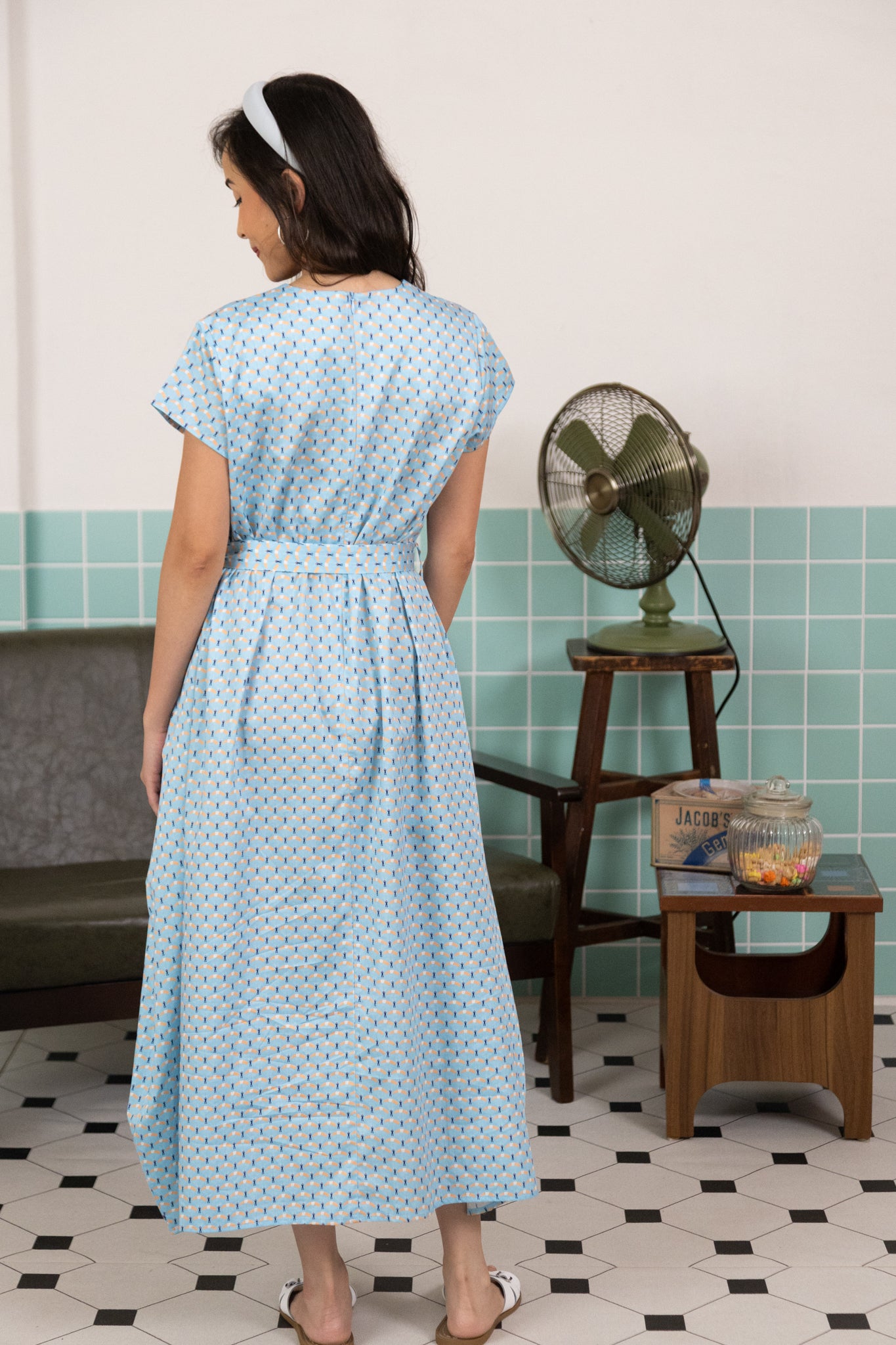 Ladies Sora Dress - Skyla Blue