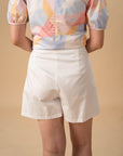 Ladies Lia Shorts - White