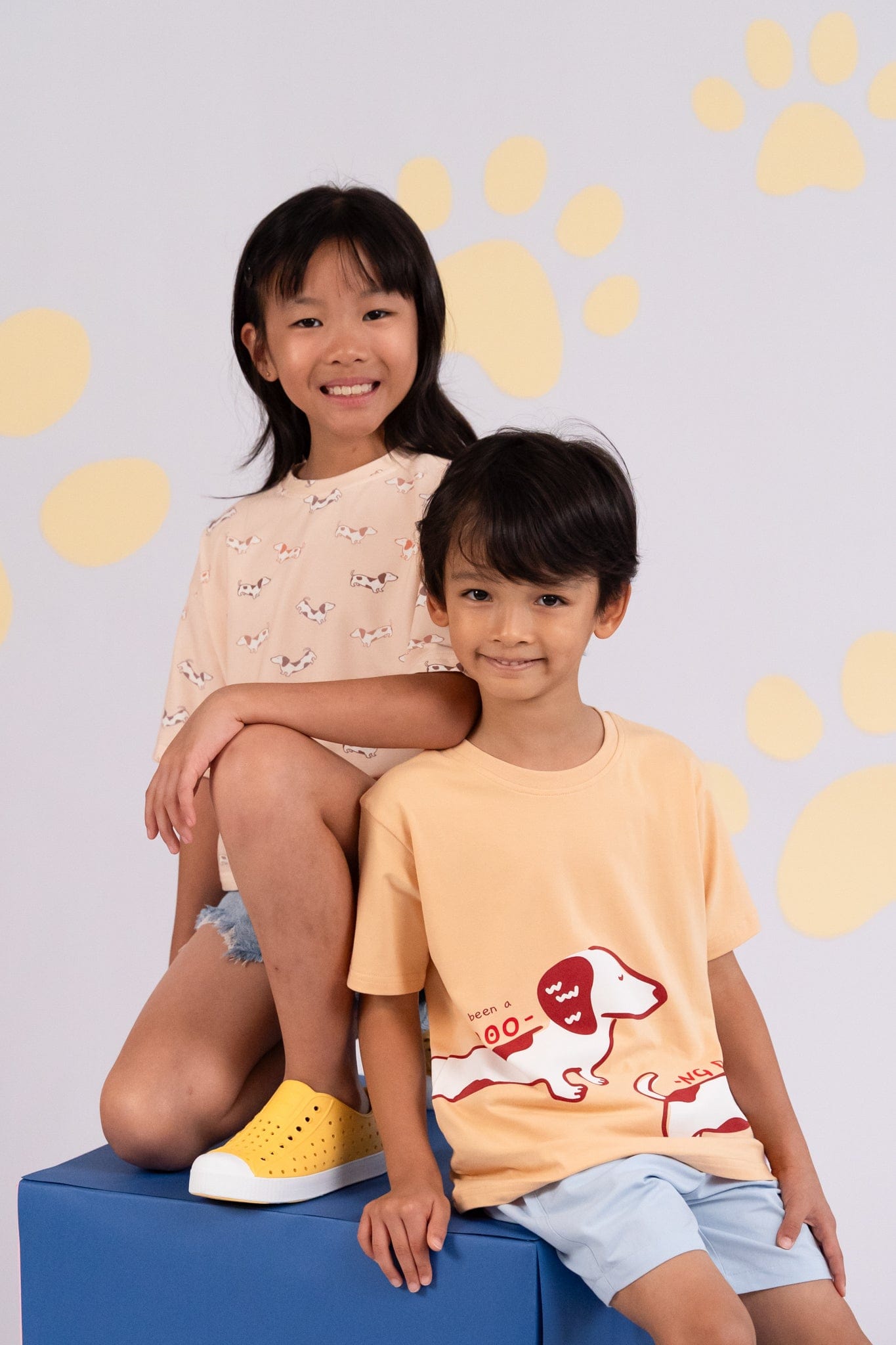 Looong Day Tee & Crop Tee - Hot Dogs