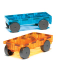 Magna-Tiles Cars 2-Piece Expansion Pack - Blue & Orange | The Elly Store