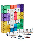 Magnetic Tile Topper - Alphabet Upper Case 40 pieces | Learn and Grow | The Elly Store