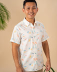 Men's Shirt - White Wilderness