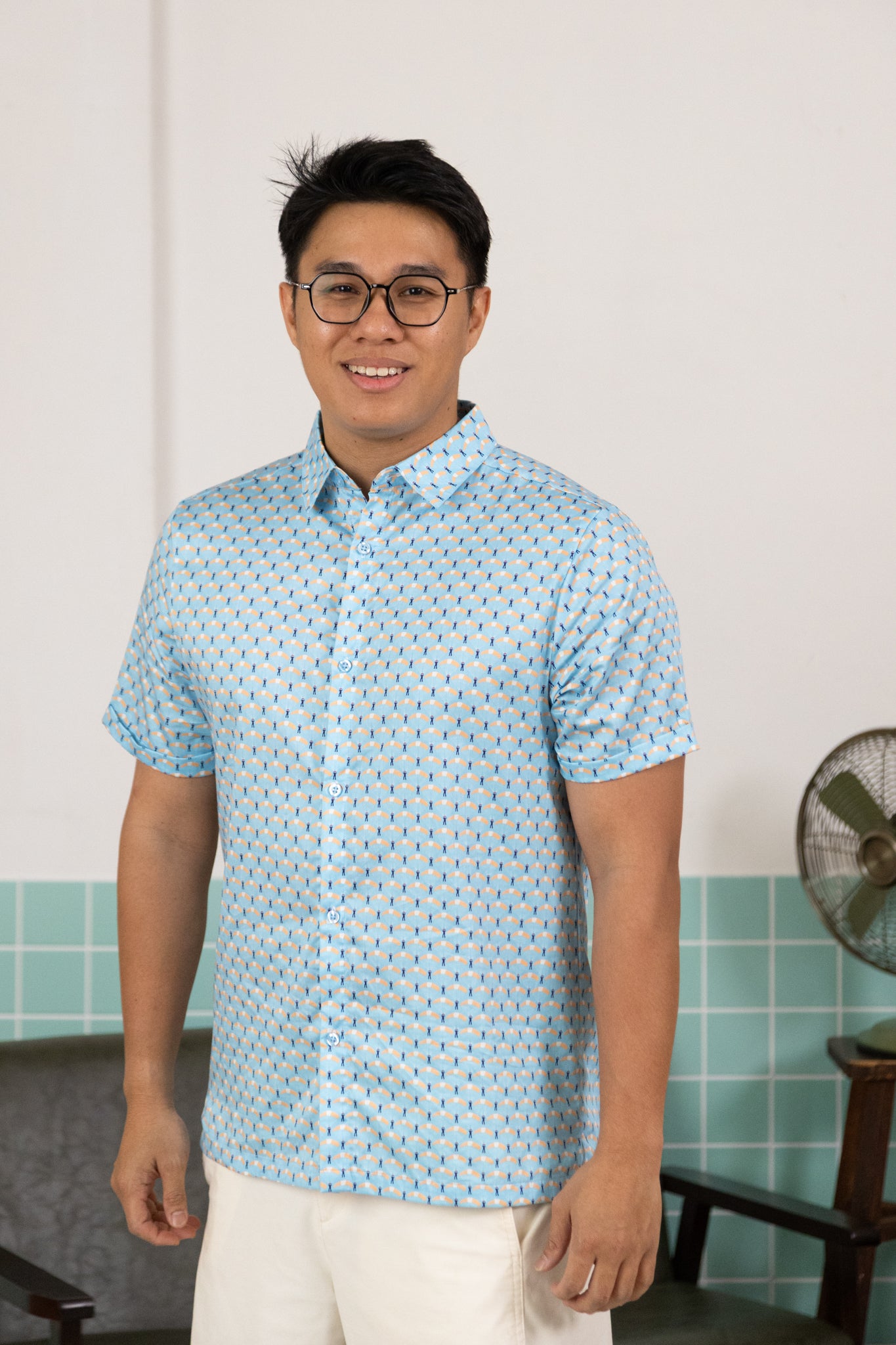 Mens Shirt - Skyla Blue