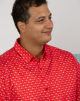 Mens Shirt - Skyla Red