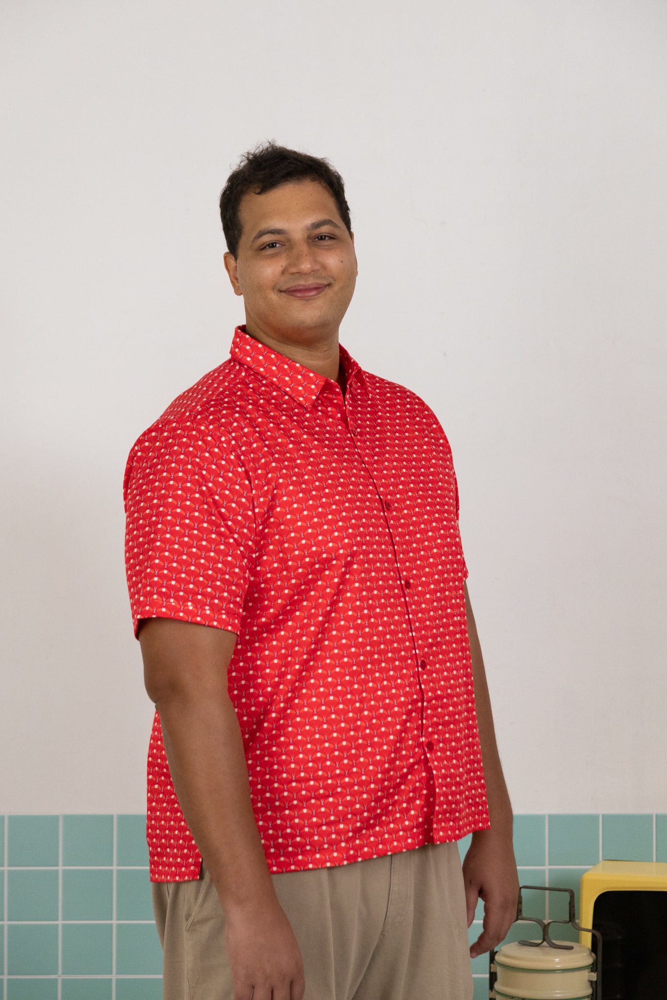 Mens Shirt - Skyla Red