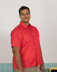 Mens Shirt - Skyla Red