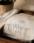 Bamboo Muslin Blanket - Hot Dogs