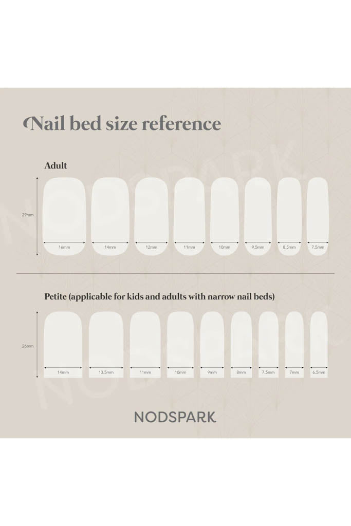 Nodspark Nail Stickers - Hippy Daisy (Adult)