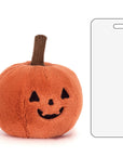 Jellycat Ooky Jack O Lantern soft pumpkin toy measurement