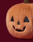 Jellycat Ooky Jack O Lantern soft pumpkin toy close up