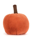 Jellycat Ooky Jack O Lantern soft pumpkin toy, back view