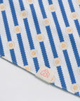 Pet Bandana - Navy Terrier Plaids / Paw Stripes | The Elly Store