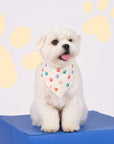 Pet Bandana - Colourful Puppies / Colourful Paws | The Elly Store