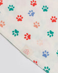 Pet Bandana - Colourful Puppies / Colourful Paws | The Elly Store