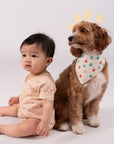 Pet Bandana - Colourful Puppies / Colourful Paws | The Elly Store