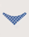 Pet Bandana - Navy Terrier Plaids / Paw Stripes | The Elly Store