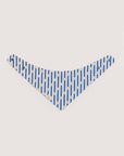 Pet Bandana - Navy Terrier Plaids / Paw Stripes | The Elly Store