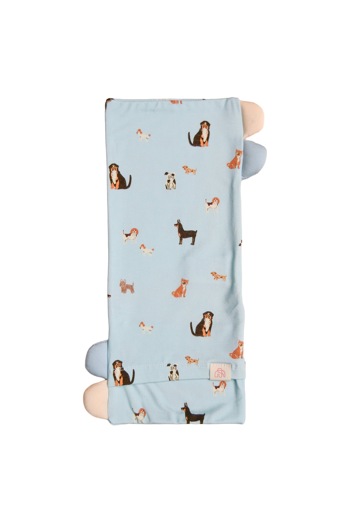 Pillow Case - Blue Doggies