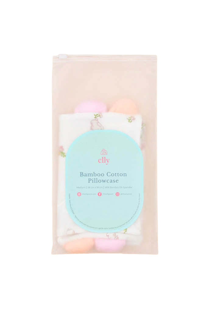 Pillow Case - Floral Bunny