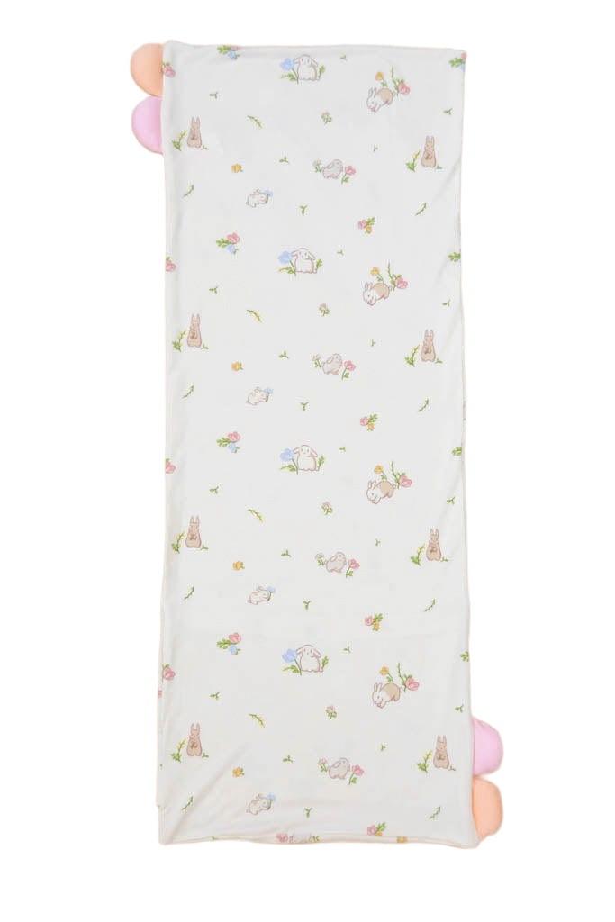Pillow Case - Floral Bunny
