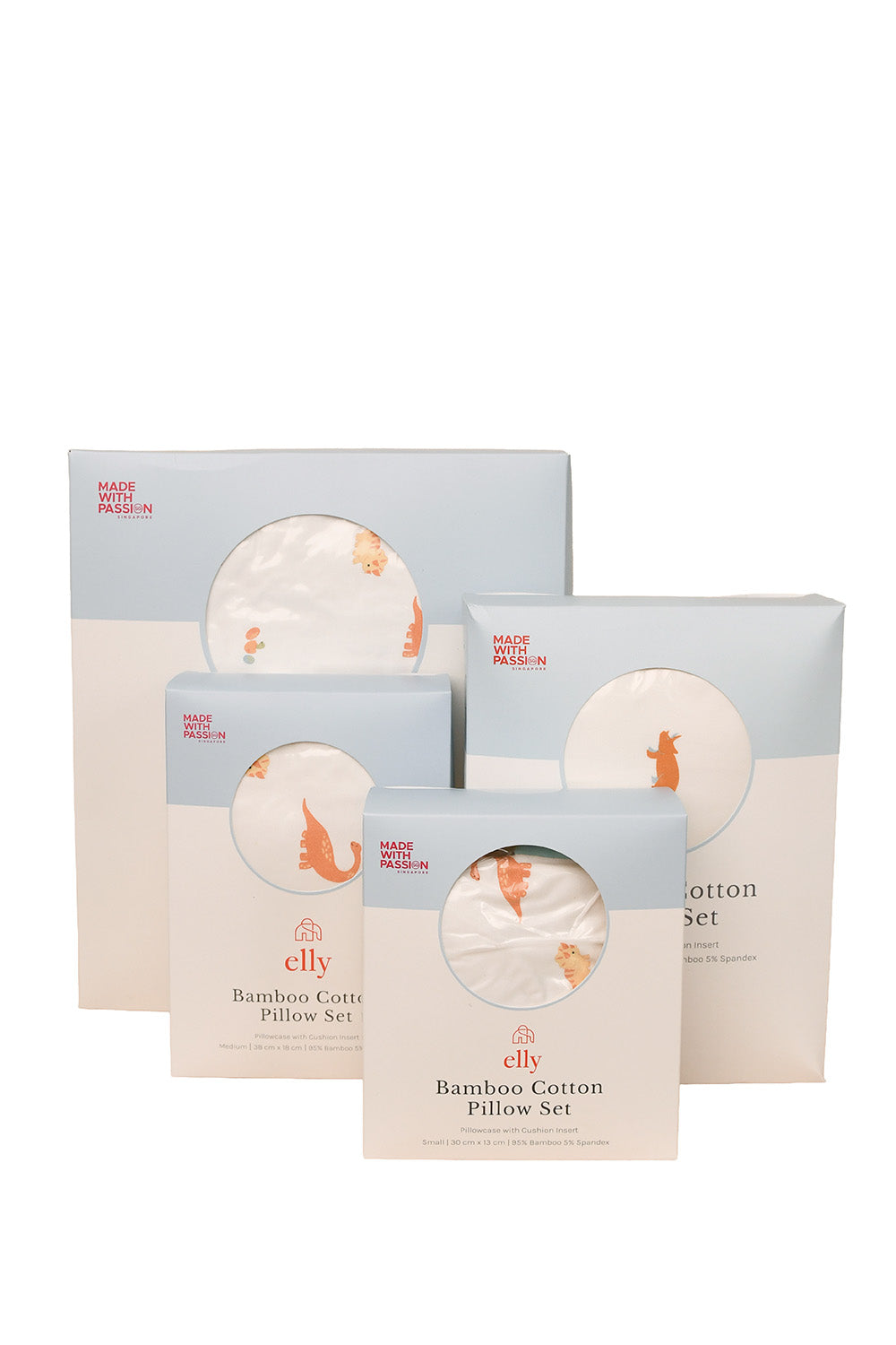 Pillow Set - Pastel Dinos