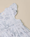 Piper Dress - Grey Elephant Families