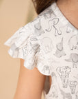 Piper Dress - Grey Elephant Families