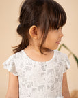 Piper Dress - Grey Elephant Families