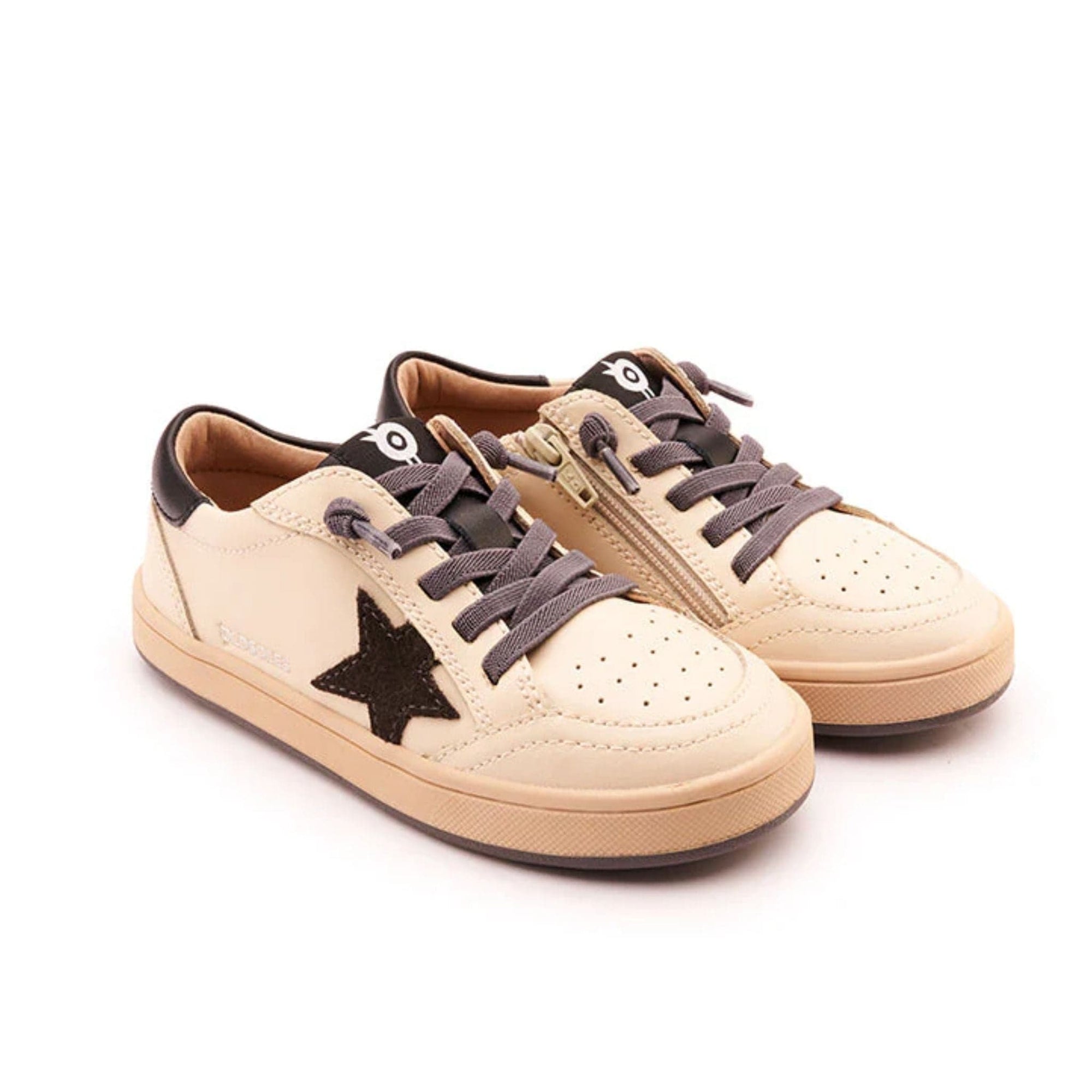 Old Soles Platinum Runner - Cream / Grey Suede / Black