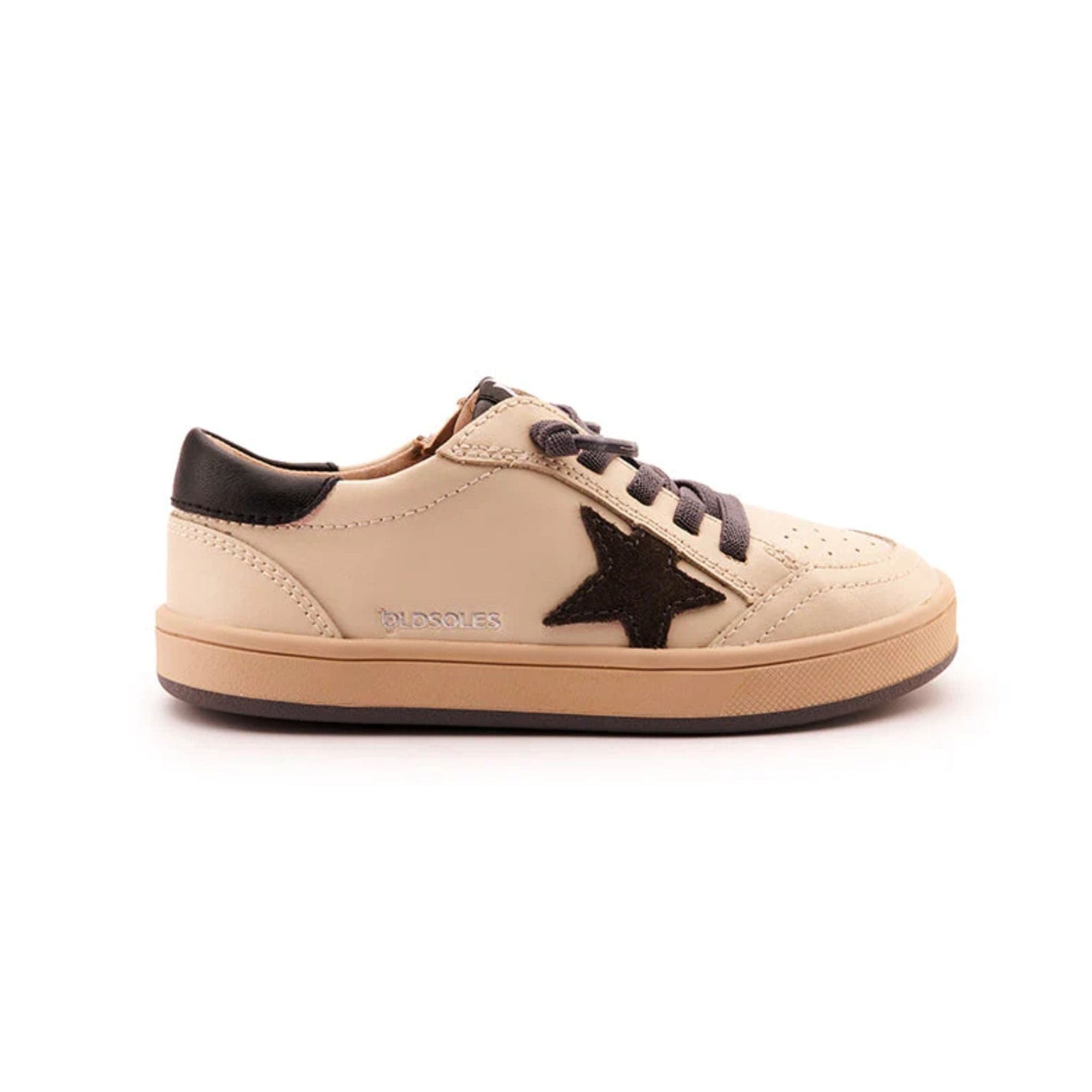 Old Soles Platinum Runner - Cream / Grey Suede / Black