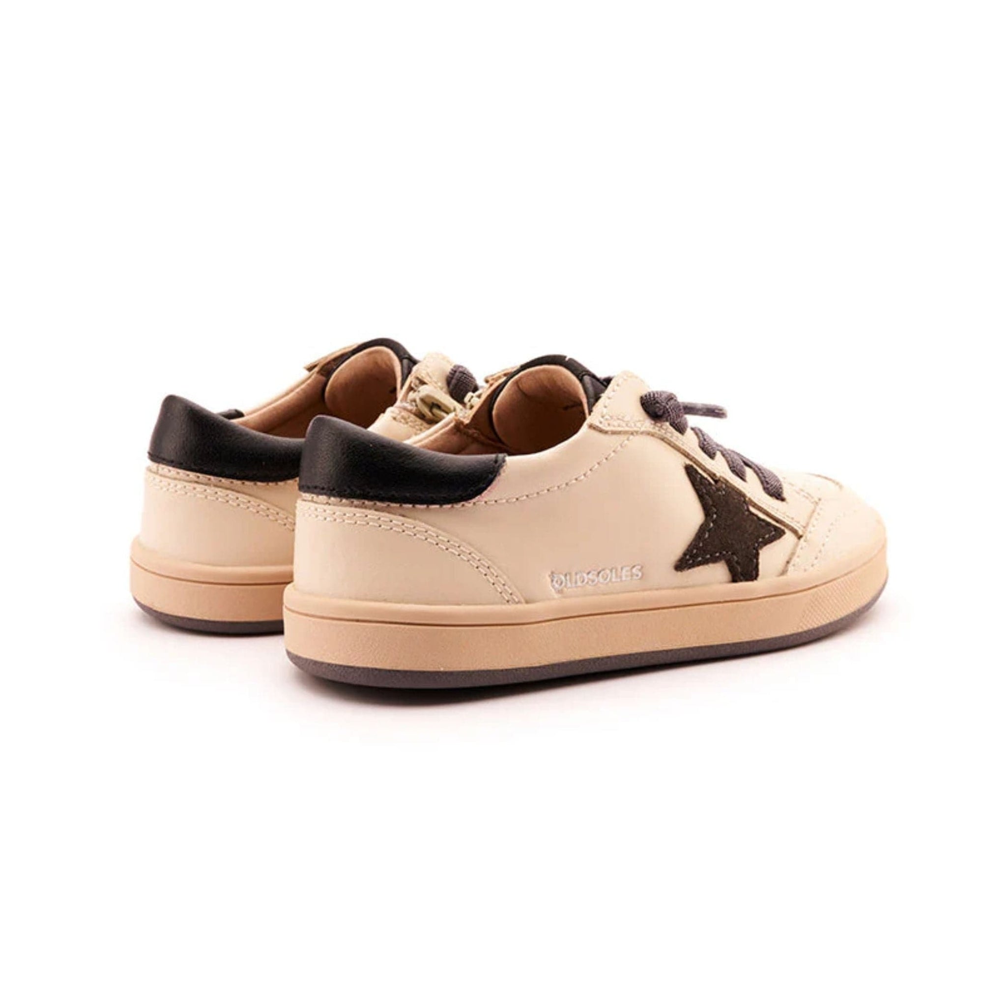 Old Soles Platinum Runner - Cream / Grey Suede / Black