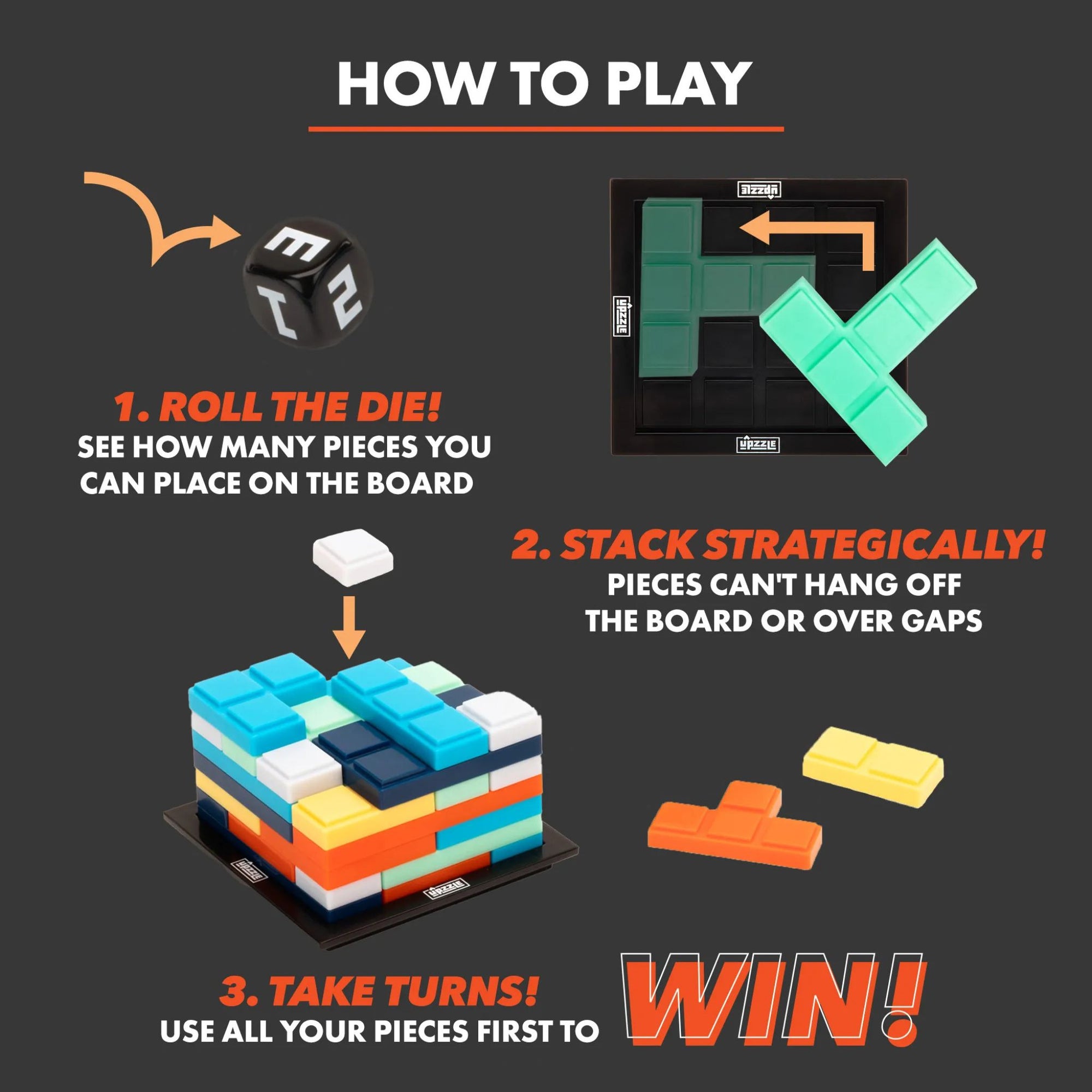 Educational Insights Upzzle™ The Strategic Stacking Puzzle Game | The lly Store