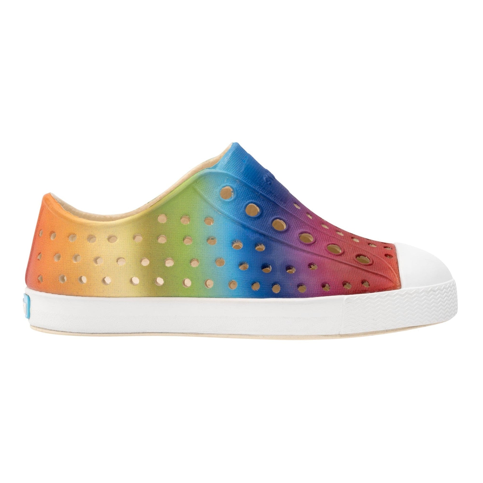 Native Jefferson Print Bone White / Shell White / Rainbow Gradient | The Elly Store