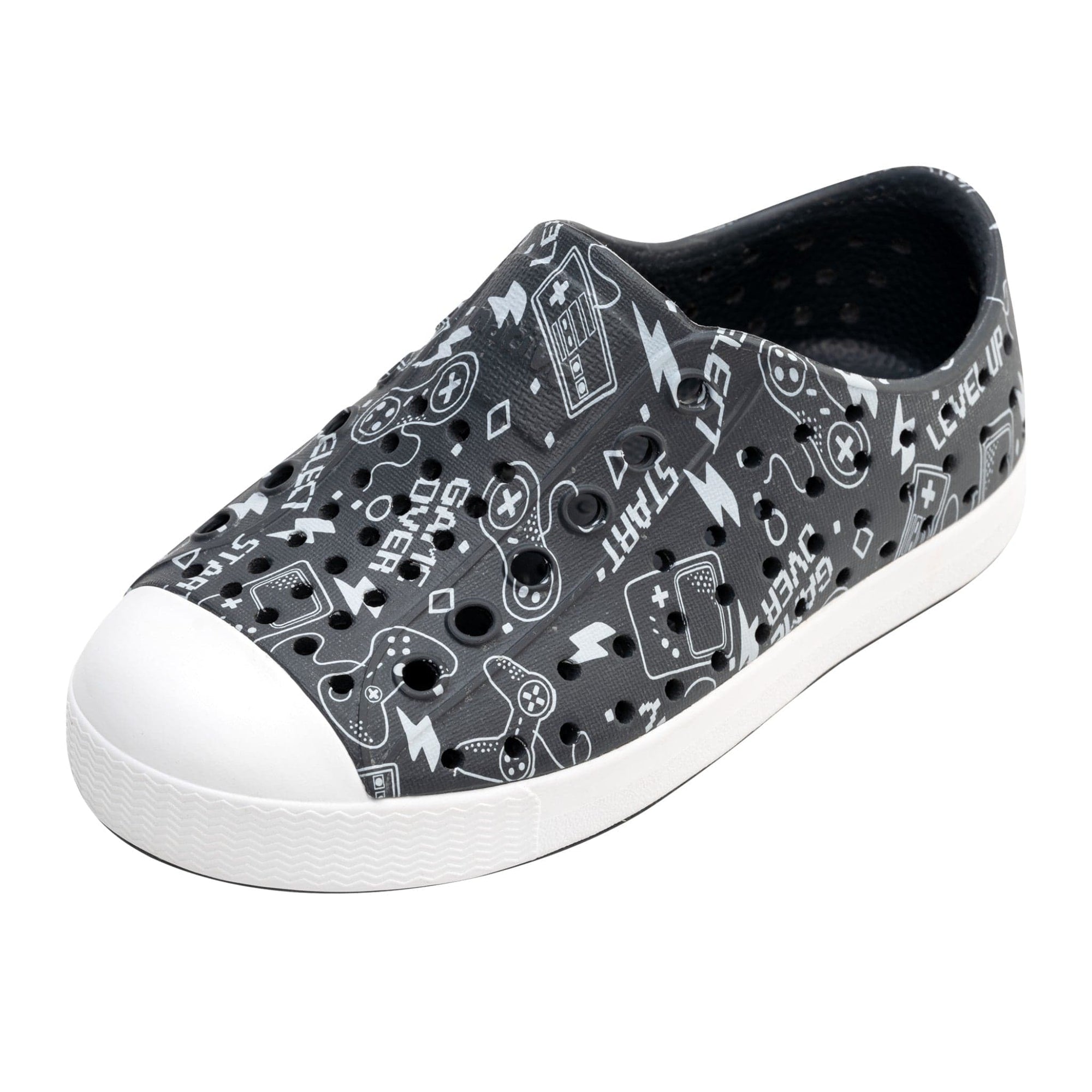 Native Jefferson Print Gravity Grey / Shell White / Gamer | The Elly Store