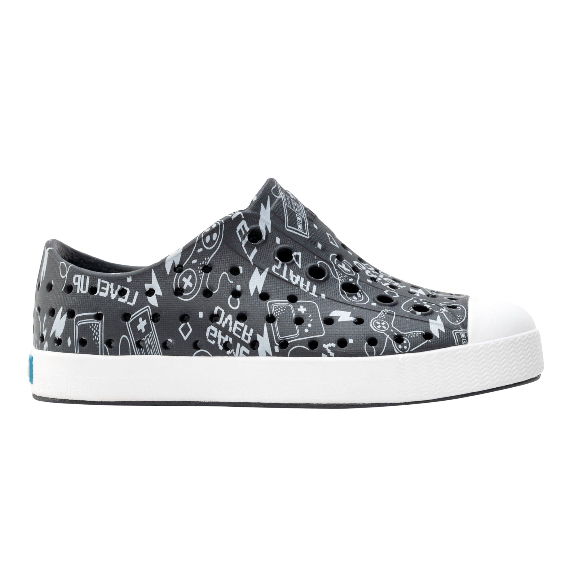 Native Jefferson Print Gravity Grey / Shell White / Gamer | The Elly Store