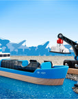 BRIO Freight Ship and Crane Wagon | The Elly Store