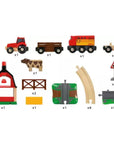 BRIO Farm Railway Set | The Elly Store