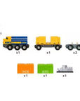 BRIO Three-Wagon Cargo Train | The Elly Store