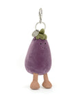 Jellycat | Vivacious Vegetable Aubergine Bag Charm | The Elly Store