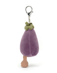 Jellycat | Vivacious Vegetable Aubergine Bag Charm | The Elly Store