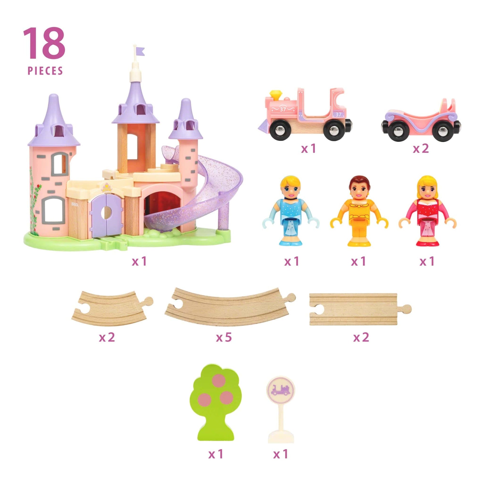 BRIO | Castle Set - Disney Princess | The Elly Store