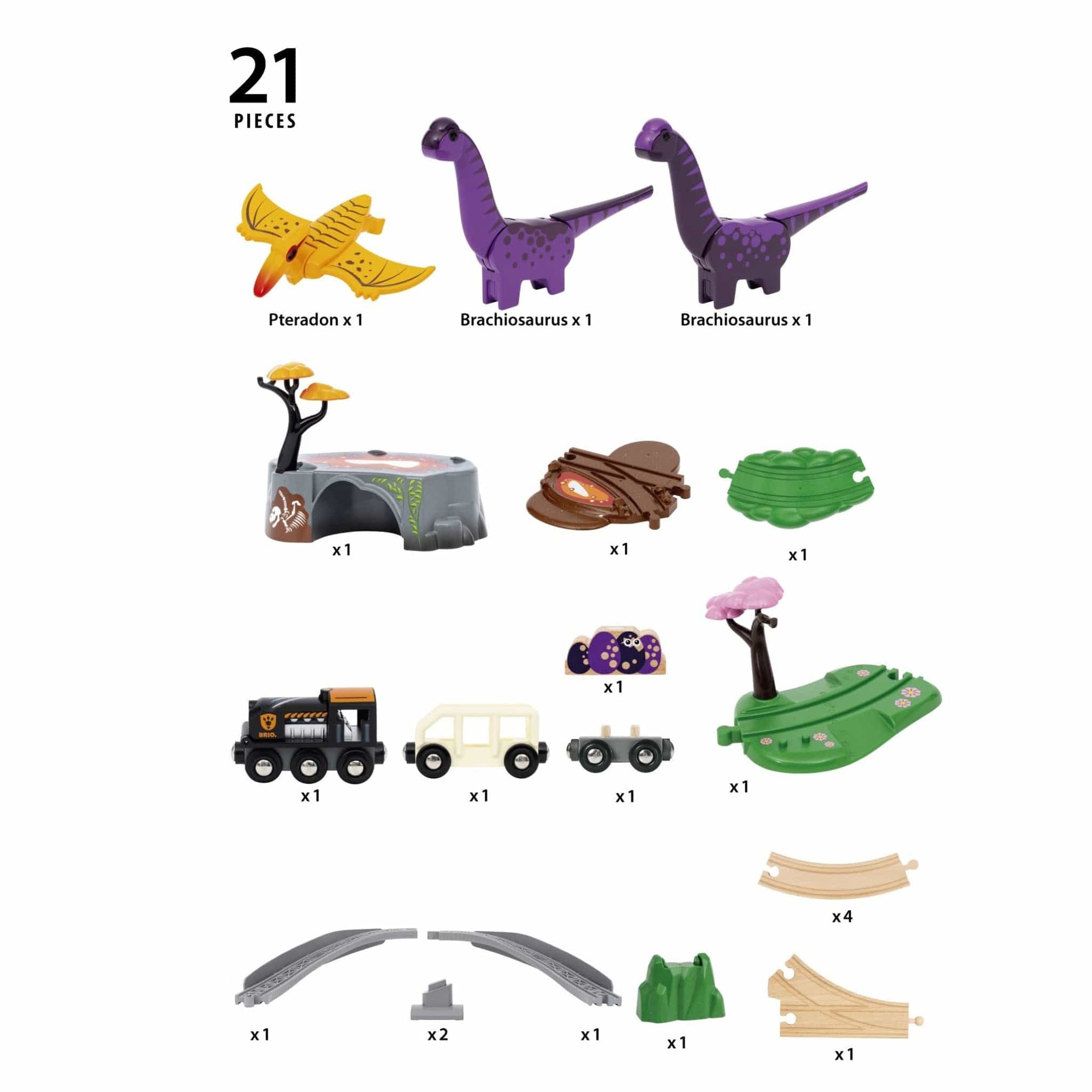 BRIO | Dinosaur Adventure Set | The Elly Store